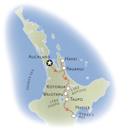 New Zealand Map